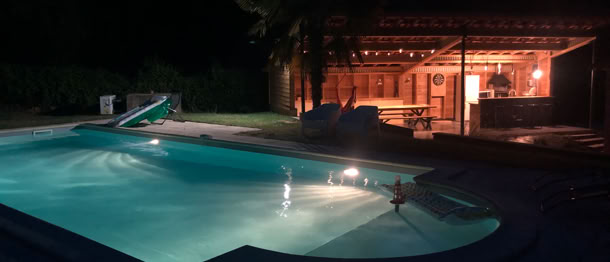 Maison de vacances Calama Selva &agrave; Vitrac, pour 10 personnes avec piscine et poolhouse proche Sarlat, Dordogne